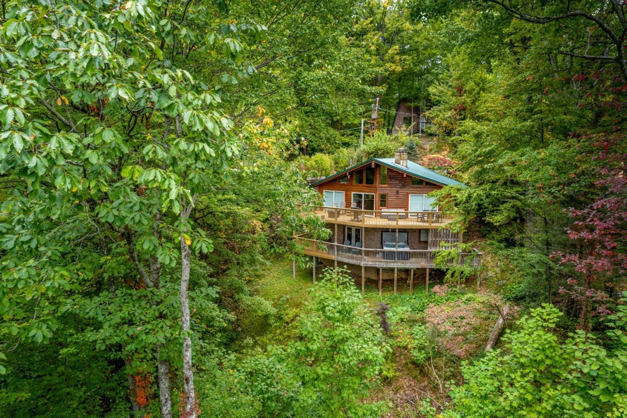 Grand Ole Chalet - Mt Viewsfireplacefirepitarcade Gatlinburg Bagian luar foto